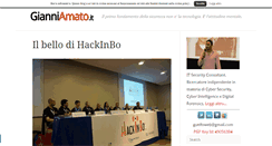 Desktop Screenshot of gianniamato.it
